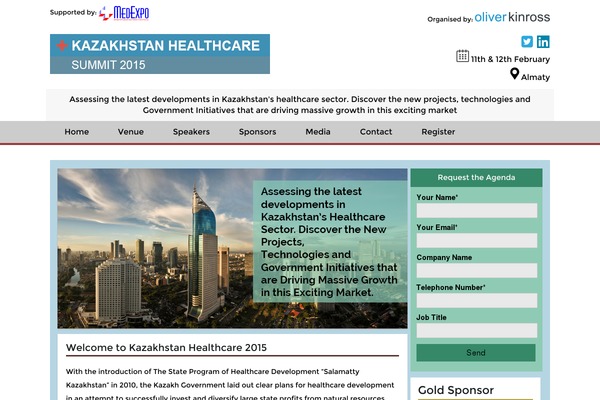 kazakhstanhealthcare.com site used Oliverkinross