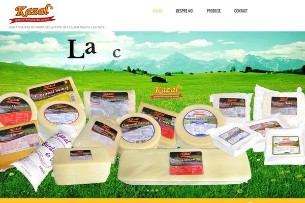 Dairy-farm theme site design template sample