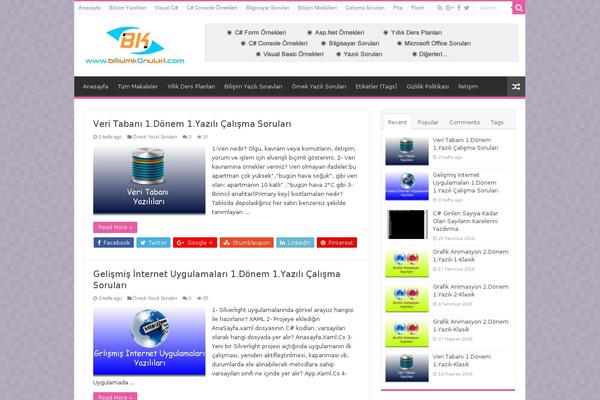 kazimsimsek.net site used Wishful Blog
