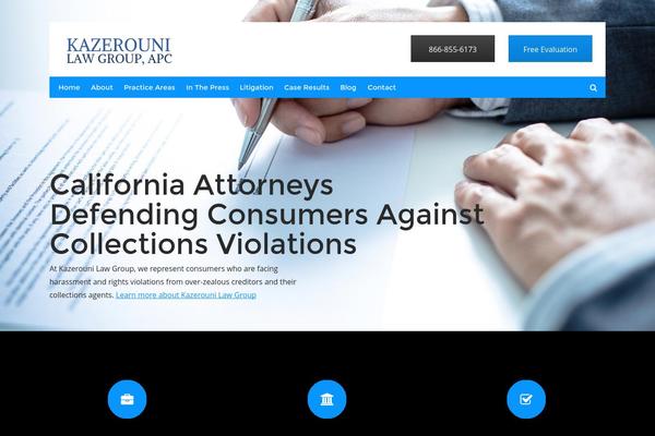 Ultra theme site design template sample