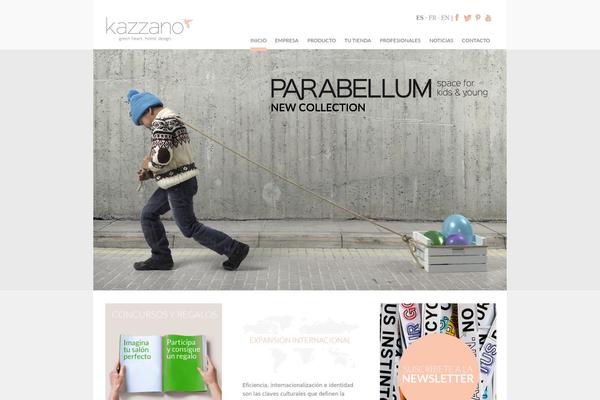 Flexible theme site design template sample