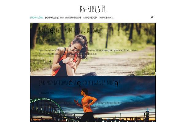 Nordic theme site design template sample