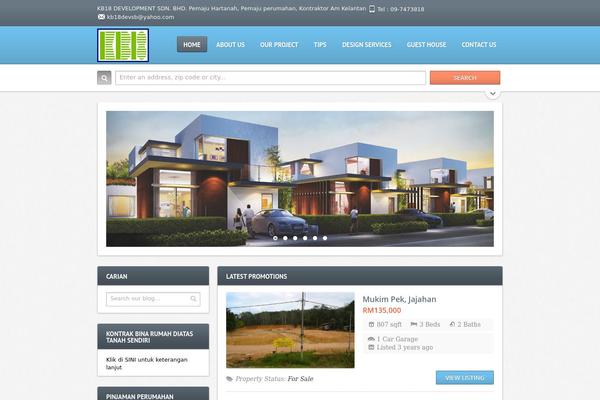 Site using Advanced Real Estate Mortgage Calculator plugin