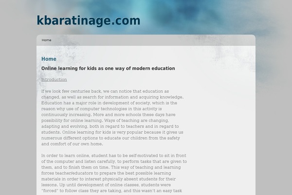 Hamid Bakeri theme site design template sample