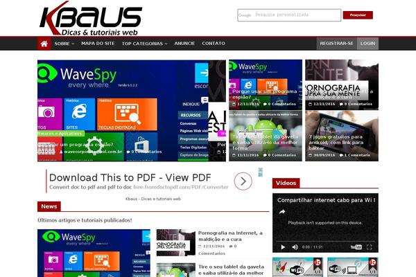 Site using Print-my-blog plugin