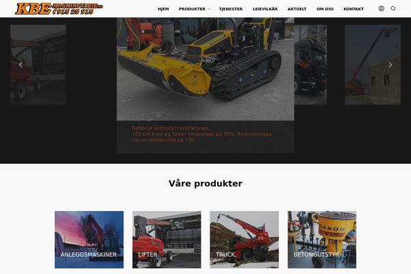 Site using Shopkeeper-portfolio plugin
