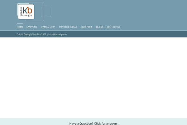 KLEO Child theme site design template sample