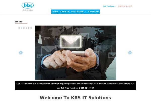 kbsitsolutions.com site used Zerif Lite
