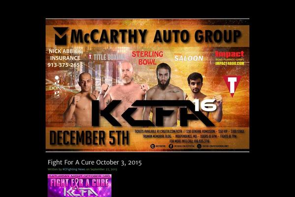 kcfighting.com site used Clean Black