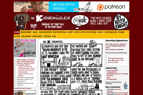Site using Comic Easel plugin