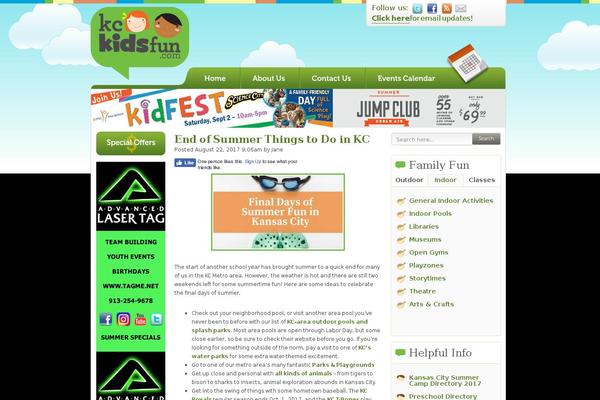 Site using Awesome Weather Widget plugin