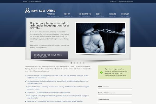 Karma theme site design template sample