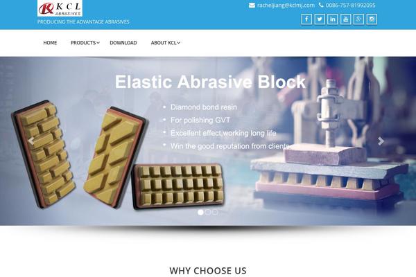 Enigma theme site design template sample