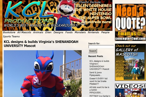 kclproductions.com site used Fbtv2