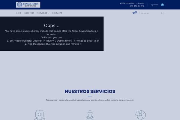 Site using Radiantthemes-mega-menu plugin