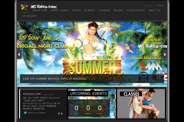 Rockit theme site design template sample