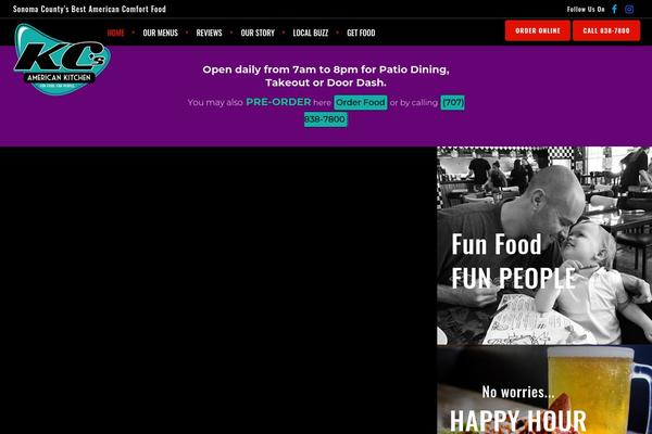 Grillandchow theme site design template sample