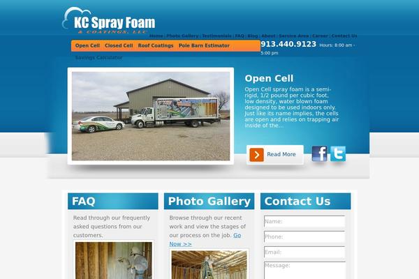 Site using Image slider with description plugin