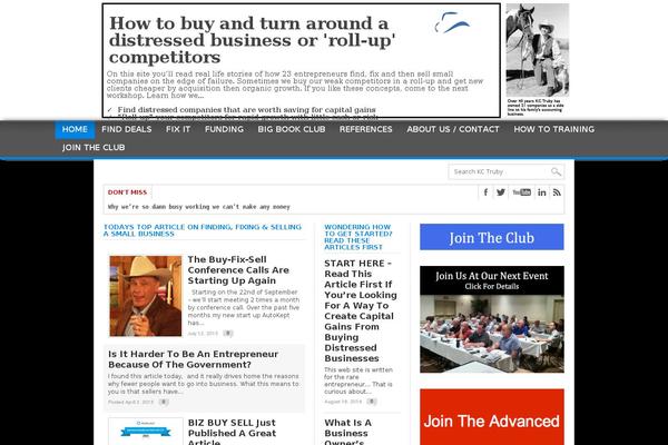 Max Mag theme site design template sample