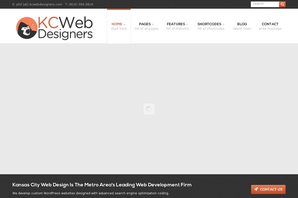 Drive theme site design template sample