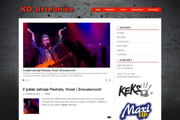 Musicstar theme site design template sample