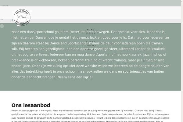 Site using Facebook Widget plugin