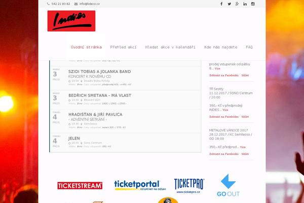 Site using Eventon-search plugin