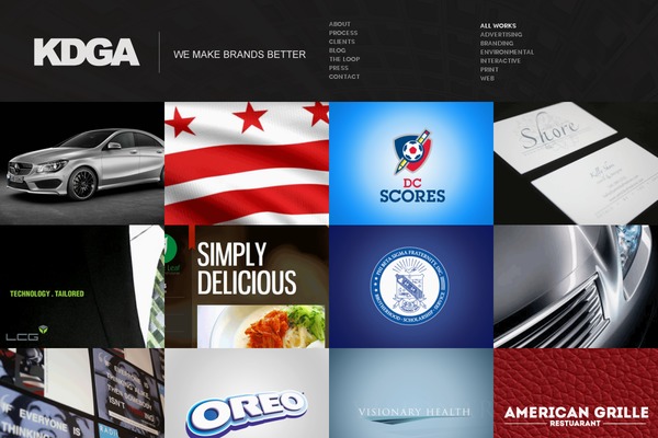 Konzept theme site design template sample