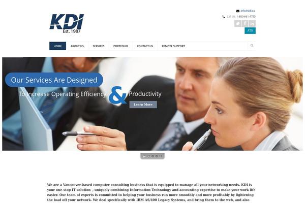 Goodnex theme site design template sample