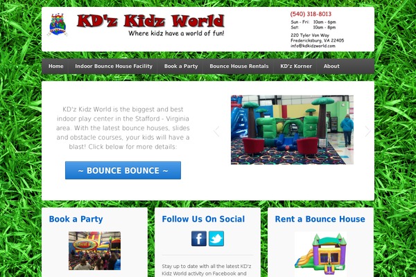 Site using Jamie Social Icons plugin