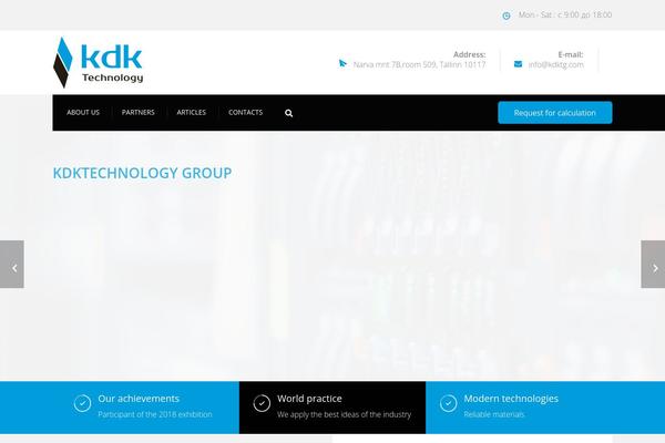 Site using Induscity-vc-addons plugin