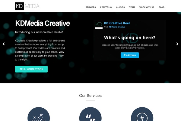 Dynamo theme site design template sample
