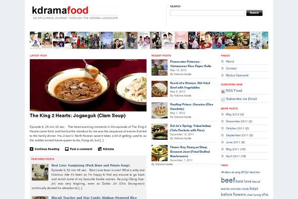 The Morning After theme site design template sample