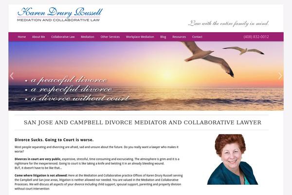 Enfold theme site design template sample