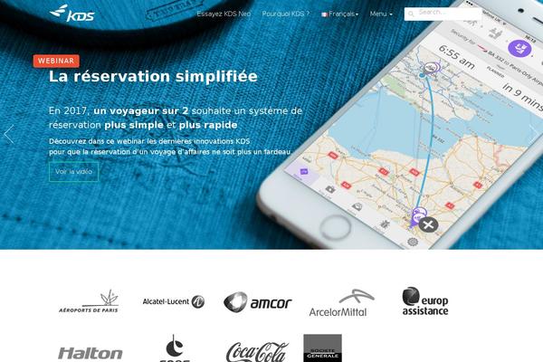 Kds theme site design template sample