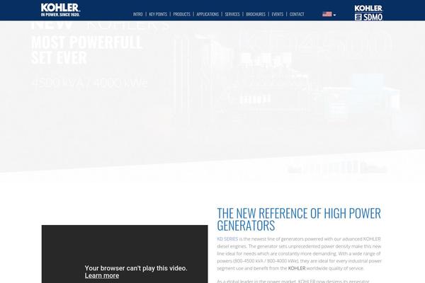 Patti Child theme site design template sample