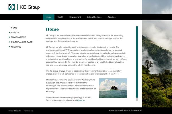 Site using WPFront Scroll Top plugin