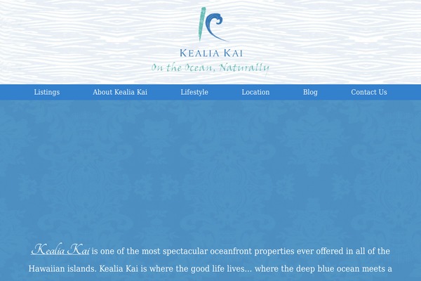Reverie theme site design template sample