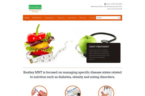 Blackbird theme site design template sample
