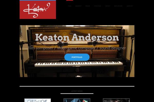 keaton-anderson.com site used Hustle