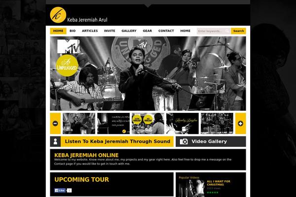 Site using WORDPRESS VIDEO GALLERY plugin