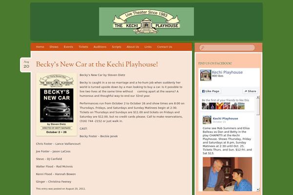 Bouquet theme site design template sample