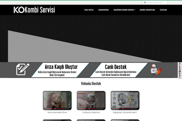 Dispatch theme site design template sample