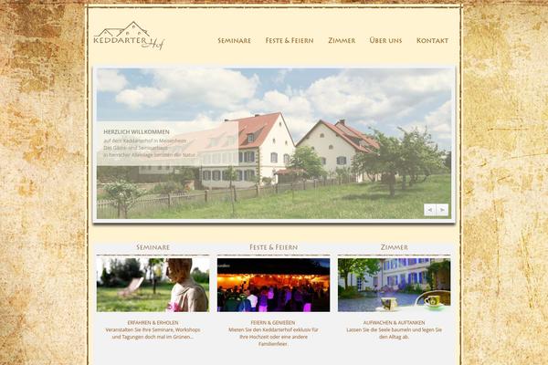 Attracto theme site design template sample