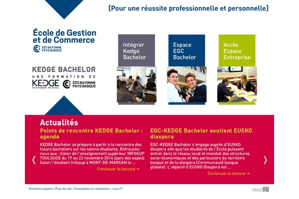 kedgebachelor-bayonne.com site used Egc-bayonne
