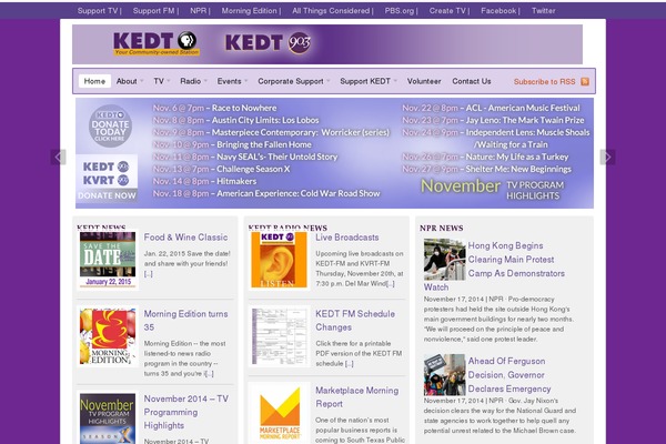 Site using Google Calendar Weekly Timetable plugin