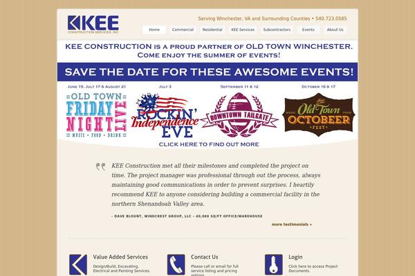 Pont theme site design template sample