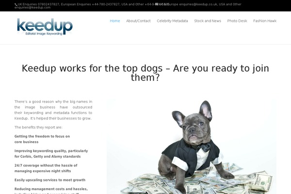 Site using Elegantbuilder plugin