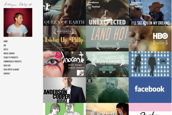 Focus theme site design template sample