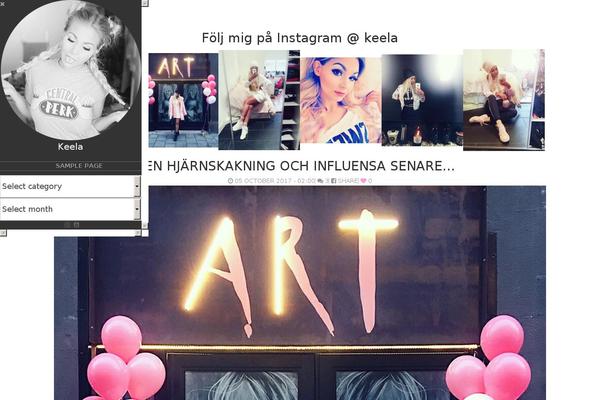 keela.se site used Bloggerfy_theme_1